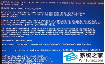 win10ϵͳʾndis.sysͼĲ