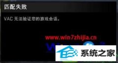win10ϵͳcsgoʾvac޷֤ϷỰò